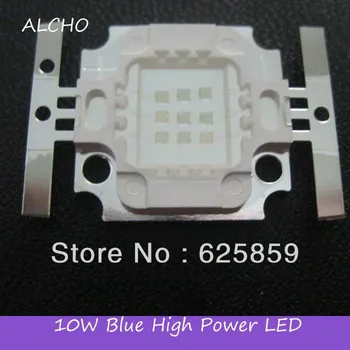 1pcs חינם 10W כחול גבוה כוח LED אור צ ' יפ 200-250LM 1000mA 9-11V 460-470nm