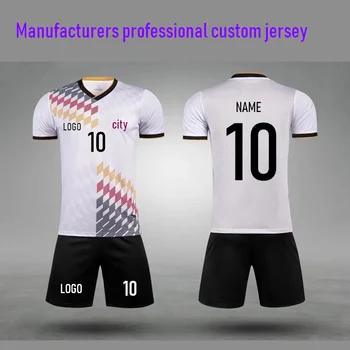 2022-2023 חולצות כדורגל כדורגל בגדי ילדים למבוגרים אימון כדורגל בגדים סביבתיים בד מפעל מכירה ישירה