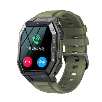 2023 החדש, שעון חכם גברים K55 Bluetooth Smartwatch לגברים בריאות צג עמיד למים שעון עבור אנדרואיד IOS מותאמת אישית חיוג