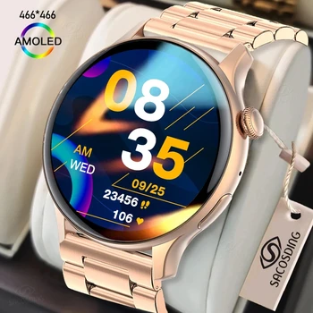2023 וון שעון חכם AMOLED Smartwatch גברים, נשים, Bluetooth לקרוא שעון health Monitor IP68 ספורט עמיד למים שעונים גברים