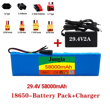 Batterie ליתיום-יון 7S2P 29.4 V 58000mAh עם עב 