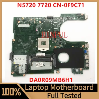 CN-0F9C71 0F9C71 F9C71 Mainboard על Dell Inspiron 5720 7720 מחשב נייד לוח אם DA0R09MB6H1 HM77 100% נבדקו באופן מלא עובד טוב