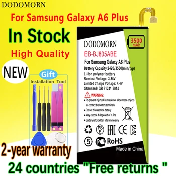 DODOMORN EB-BJ805ABE עבור Samsung Galaxy J8 On8 2018 SM-J810G J810F/DS A6 ועוד באיכות גבוהה+מספר מעקב