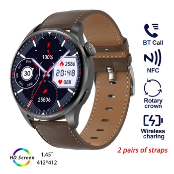 DT3 החדש, שעון חכם עבור גברים, נשים, עמיד למים שעוני היד Bluetooth שיחה Smartwatch NFC שעון גשש GPS צמיד כושר