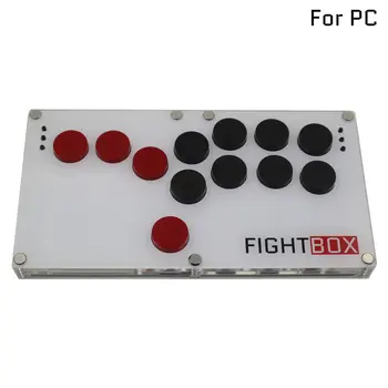 FightBox B1-מיני-מחשב אולטרה-דק את כל הכפתורים Hitbox ארקייד בסגנון ג ' ויסטיק להילחם מקל בקר משחק למחשב USB חם להחליף דובדבן