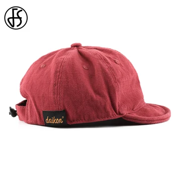 FS בז ' אדום היפ הופ Snapback כובע מעצב מותג כובעים קצר המשקף כובעי בייסבול עבור גברים, נשים, עצם כובע נהג המשאית Casquette Homme