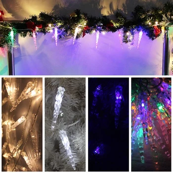 LED מחרוזת אור 10m 100LEDs שנה החדשה חג המולד, אורות חג המולד חיצונית החג מסיבת חתונה Led אורות פיות עמיד למים