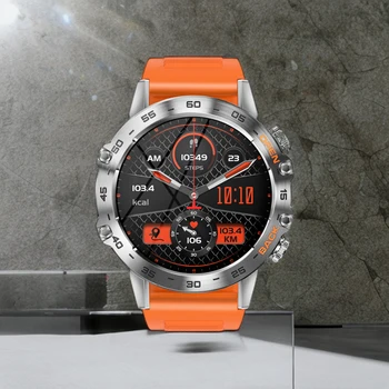 LEMFO שעון חכם גברים Smartwatch 2023 K52 השעונים החכמים גברים נשים 100 ספורט מצבי Bluetooth שיחה הבריאות לפקח 400mah 1.39 אינץ