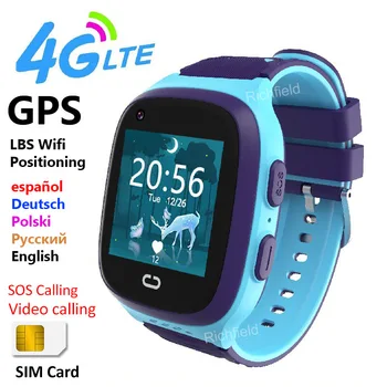 LT31E ילדים שעונים חכמים ה-SIM כרטיס 4G רשת וידאו צ 'אט שיחה קולית מצוקה GPS WIFI ק