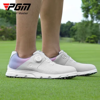 PGM נעלי גולף אנטי להחליק קוצים עמיד למים ידית שרוכי נעלי ספורט לגברים