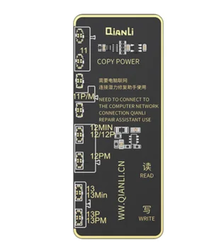 Qianli להעתיק כוח סוללה נתונים תיקון לוח עבור IPhone 13 12 11 Ups שגיאה תיקון תקינות הסוללה אזהרה הסרת (רק הלוח)