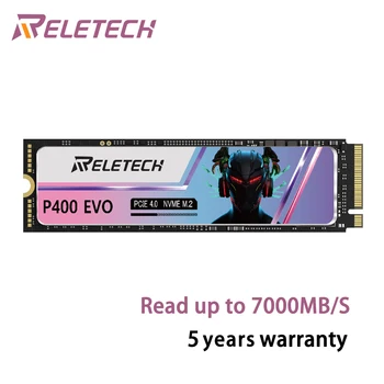 Reletech SSD PS5 M. 2 NVMe PCIE 4.0×4 1TB 2TB 2280-Dram cache NAND פלאש כונן הזיכרון המוצק על שולחן העבודה של המחשב פלייסטיישן 5