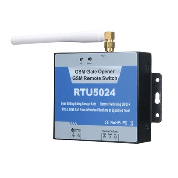 RTU5024 GSM השער פתיחת דלת מתג ממסר טלפון נייד בקר גישה 850/900/1800/1900Mhz GSM גישה בקר