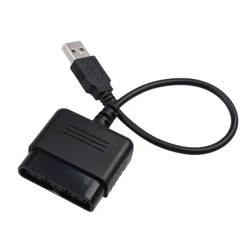 USB חדש GamePad משחקים בקר ממיר ללא נהג עבור Sony PS1 PS2 כבל מתאם עבור PS2 PS3
