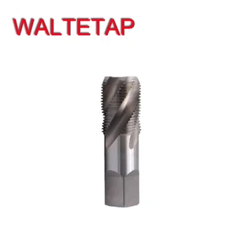 WALTETAP HSSE אמריקניים מקבילים צינור, חוט בורג הקש על NPS 1/8-27 1/4-18 3/8-18 1/2-14 3/4-14 חוט צנרת ברזים