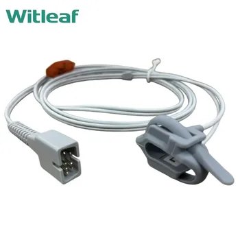 Witleaf 7 Pin SpO2 חיישן לשימוש חוזר 0.9 מטר על צג מטופל ללא Oximax הילד רפואת ילדים בוגרים להשתמש הדופק בדיקה רפואית.