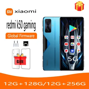 Xiaomi Redmi k50 המשחקים 5G 12G 256G הטלפון החכם הנייד בצד טביעת אצבע, זיהוי פנים Qualcomm Snapdragon 8Gen1 120W QC3