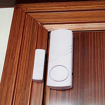 אלחוטית חלון הדלת פורץ אזהרת אבטחה, מערכת אזעקה חיישן בל הביתה אבטחה אלחוטית פעמון הדלת חלון כניסה פורץ