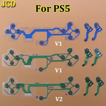 המקורי על PS5 לחצן רצועת הכלים למעגלים V1 V2 בקר מוליך הסרט המקשים להגמיש כבלים