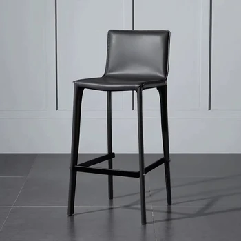 הקבלה שולחנות מבטא כיסאות הבר מעצב יוקרה מונה מודרני נורדי כסא בר חיצוני סלון גבוה כיסא המטבח כסאות בר