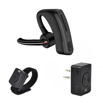 ווקי טוקי אוזניות נייד Bluetooth עם תאימות ל-4 0 נורית מחוון הסוללה מופעל על אוזניה אוזניות עם מיקרופון