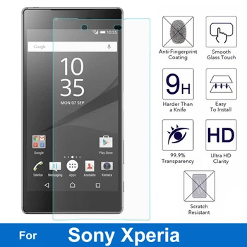 זכוכית מחוסמת עבור Sony Xperia X קומפקטי את הביצועים XA אולטרה טלפון זכוכית מגן טלפון זכוכית עבור Sony XA1 בנוסף XA2 אולטרה XA3