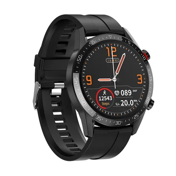 חדש L13 IP68, עמיד למים שעון חכם גברים א. ק. ג. קצב הלב לחץ דם צג LED פנס ספורט כושר גשש Smartwatch