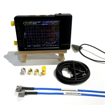 חדש LiteVNA 6Ghz VNA 2.8 אינץ LCDHF VHF UHF UV וקטור Network Analyzer גלים קצרים נייד אנטנה מנתח עם סוללה