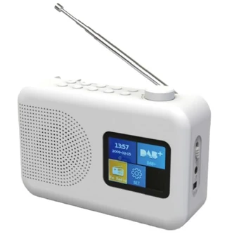 חדש קטן גודל תצוגה אינטרנט רדיו FM עם Aux נייד