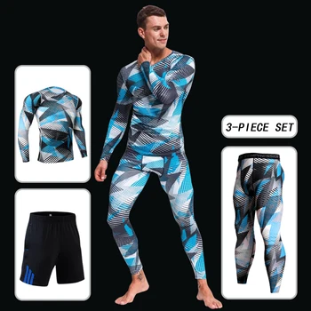 חורף אופנה גברים חולצות להגדיר חיצונית מקרית כדורסל ריצה ספורט Mens T-Shrit המכנסיים 3 חלקים חליפת אדידס