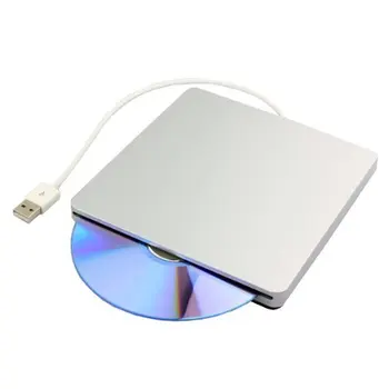 חיצוני מסוג USB חריץ תקליטור DVD RW, כונן צורב Superdrive על Apple MacBook Air Pro