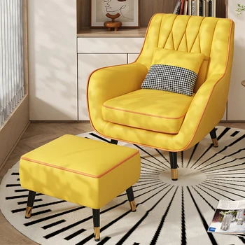 יהירות גן כיסא איפור היד השינה ספה מבטא יוקרה נורדי עיצוב הכורסה כיסא נוח טרקלינים הסלון FurnitureLJYXP