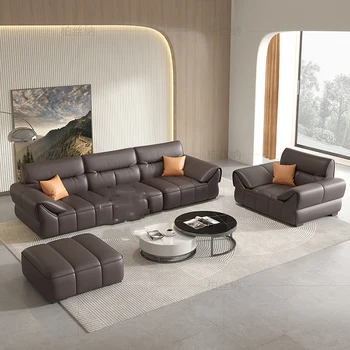 עור בסלון ספה ענן אזוריים סקנדינבי מודרני מיטה ספה אוהב מושב Articulos Para El Hogar הרהיטים בסלון להגדיר