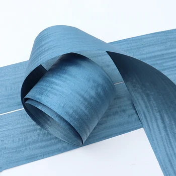 פורניר טבעי עניבה-צ ' אן מקורי חשבתי Q/C עץ דקורטיבי צבוע פורניר פרוס מצוין לוח בפועל רהיטים כחול