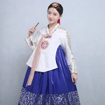 קוריאני מסורתי החתונה ההאנבוק הזה לנשים ארמון קוריאנית ההאנבוק הזה שמלה מיעוטים אתניים לרקוד Ccostume Oriantal בגדי התלבושת 9