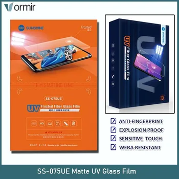 שמש 25pcs UV הסרט המשחקים מט זכוכית סרטים אס. אס. 890C Pro מקס Mobilephone מגן מסך מכונת חיתוך עם מנורת UV