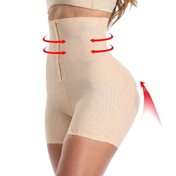 תחת מרים מגבש אלגנטי נשים מכנסיים קצרים גבוהה המותניים חלקה אמצע עגל, תחתוני בגד Levanta Gluteos Mujer תחת מרים מעצב.